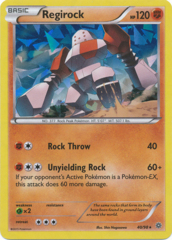 Regirock 40/98 Cracked Ice Holo Promo - Theme Deck Exclusive